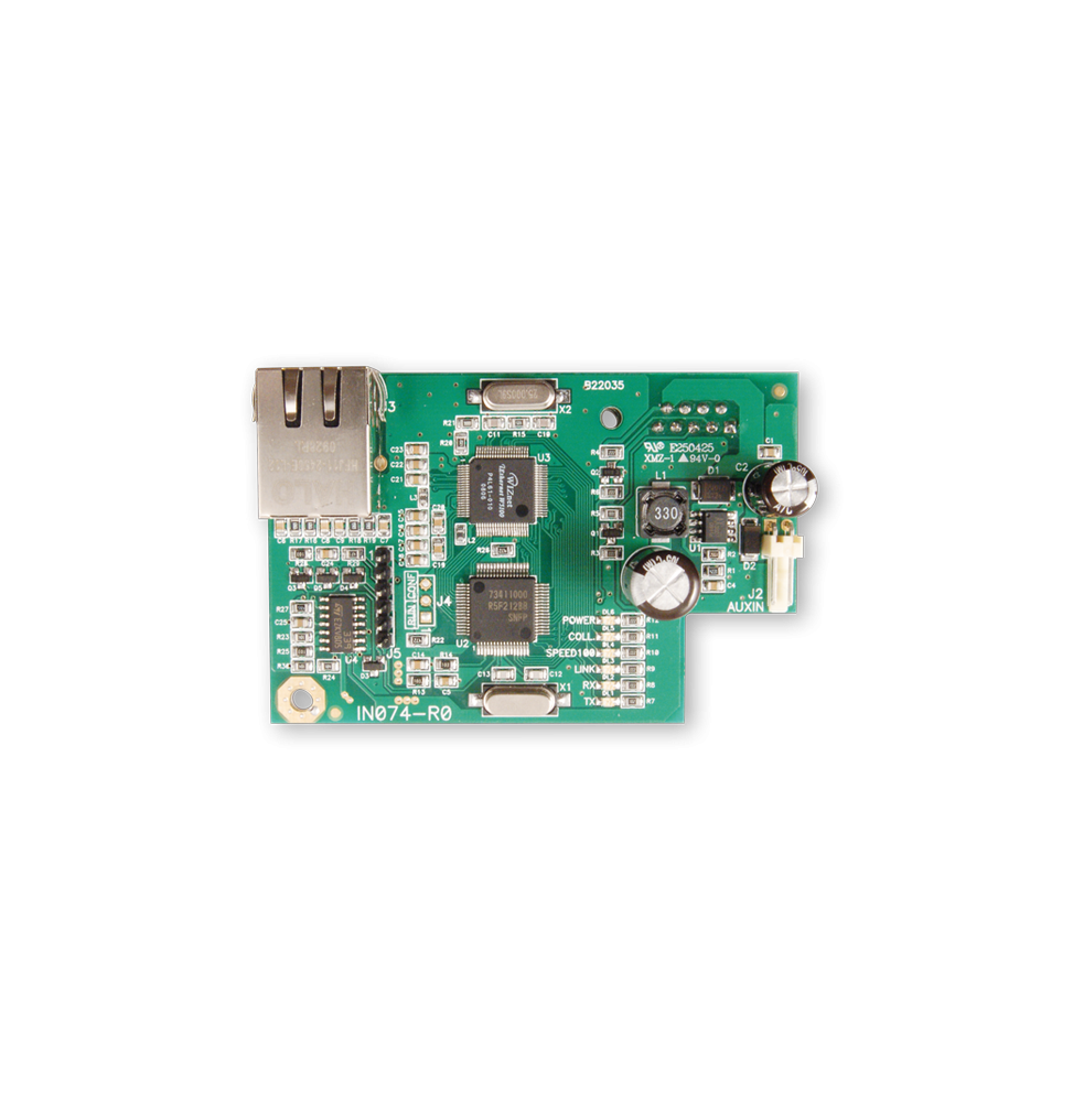 Interfaccia Ethernet per connessione a reti LAN e WAN