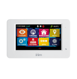 Tastiera INIM Touch Screen su I-Bus