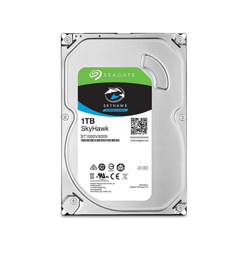 Hard Disk SATA 1TB 3,5" Seagate Skyhawk